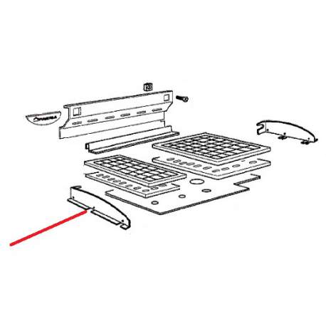 DOUBLURE JOUE GAUCHE ORIGINE CIMBALI - SQ6428