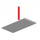 PICCOLA GRIGLIA PLASTICA MARRONE ORIGINALE - FCQ6574