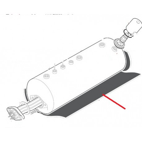 BOILER INSULATOR 4GROUPS - NFQ60637400