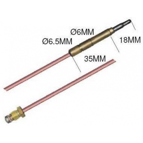 THERMOCOUPLE M9X1/600MM ORIGIN - ANLQ6666