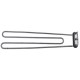 RESISTENCIA DE CUBA 2500W 230V L:390MM L:95MM H:30MM 