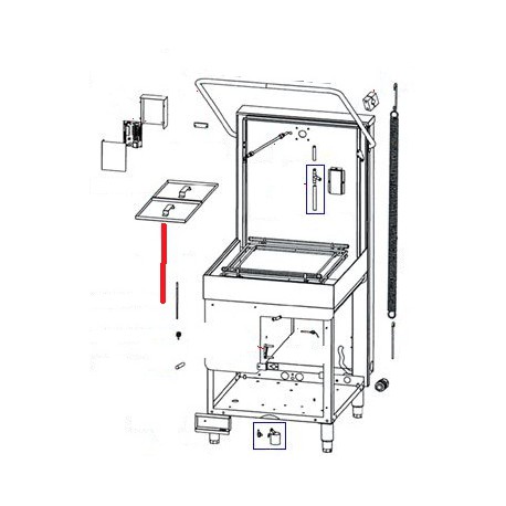 FILTRE SUPERIEUR FRONTAL ORIGINE SAMMIC - FNQ711