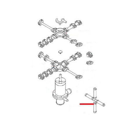 ENSEMBLE RACCORD EN CROIX ORIGINE SAMMIC - FNQ40