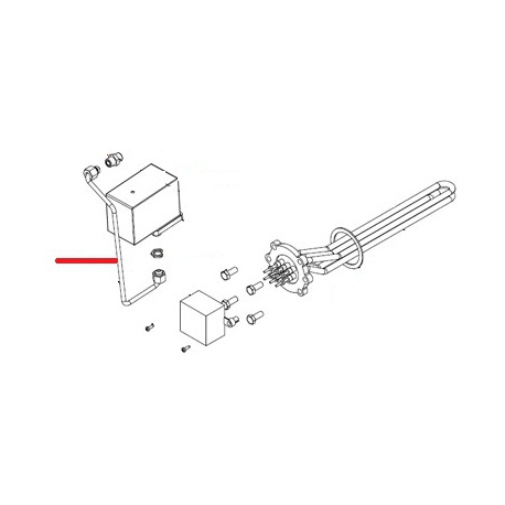 TUBE CHAUDIERE A PRESSOSTAT ORIGINE SIMONELLI - FQ6293