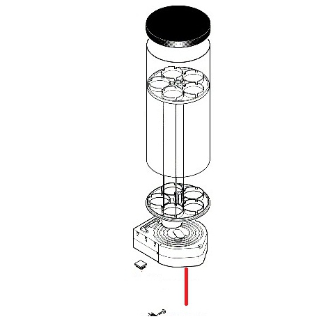 DISTRIBUTORE DI BICCHIERI D70 24V - FRQ6436