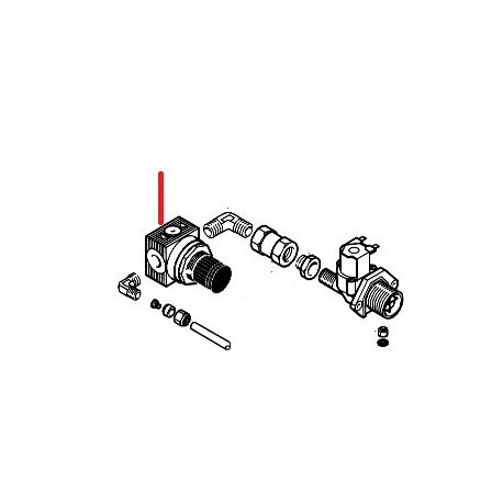 REGOLATORE DI PRESSIONE 1 BAR 1/4 + TAPPO - FRQ306