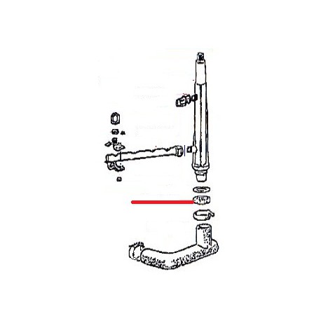 ECROU COLONNE LAVAGE ORIGINE SIMONELLI - FYQ6560