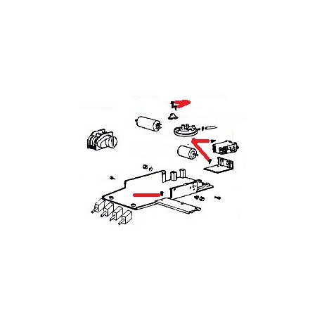 VIS FIXATION PRESSOSTAT ORIGINE SIMONELLI - FYQ663