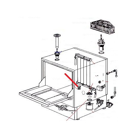 SOPORTE IZQUIERDO DE FILTRO - FYQ742