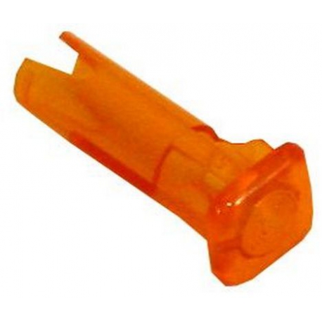 DOUILLE POUR LAMPE 14X14 DECOUPE 11MM ORANGE ORIGINE - FYQ133