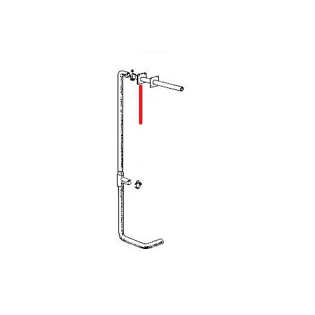 TUBE INOX SUPERIEUR/INFERIEUR ORIGINE SIMONELLI - FYQ256