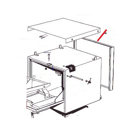 PANNEAU POSTERIEUR KIARA 2/3 ORIGINE SIMONELLI - FYQ362