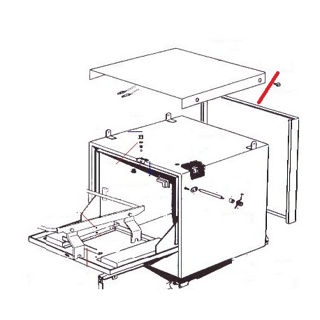 PANNEL BEHIND K4/5 GENUINE SIMONELLI