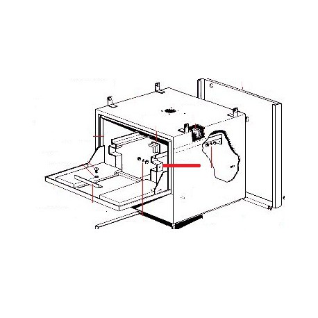 GUIDE PANIER GAUCHE 6/82 ORIGINE SIMONELLI - FYQ304