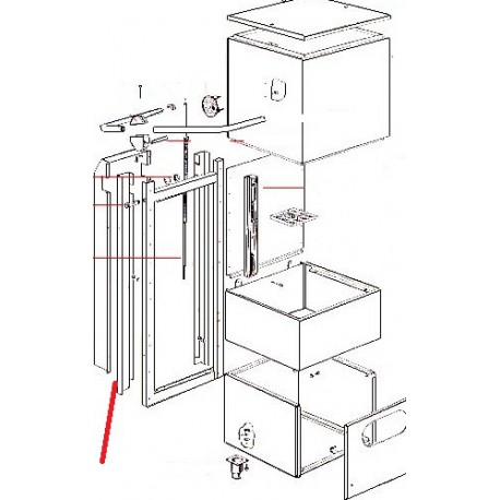 COUVERTURE CHASSIS GAUCHE ORIGINE SIMONELLI - FYQ312