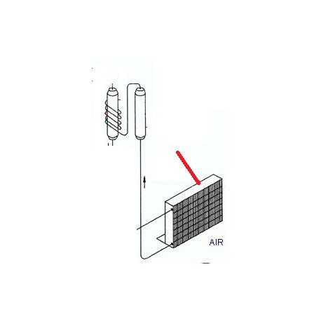 CONDENSEUR AIR C25/35 MP30 ORIGINE STAFF - FGNQ03