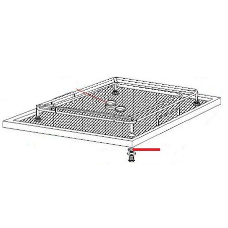 ECROU INOX 3/8 ORIGINE UNIVERBAR - HAQ687