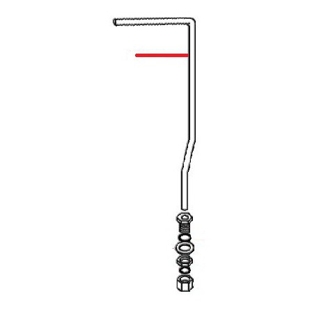TUBE ALIMENTATION SUPERIEUR ORIGINE UNIVERBAR - HAQ680