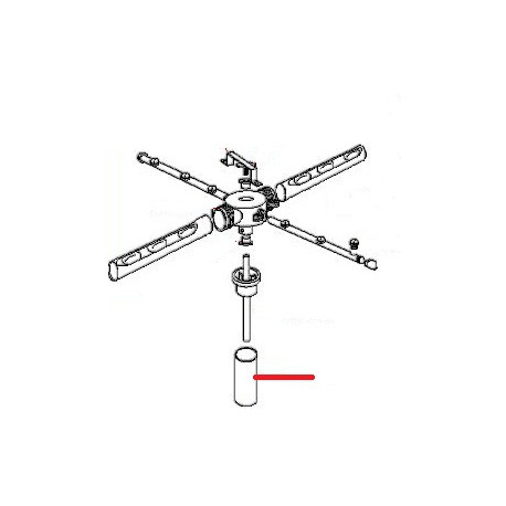 STAINLESS STEEL CONNECTING SLEEVE 35X110MM - HAQ607