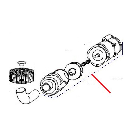 POMPE COMPLETE 0.45HP + - HAQ769