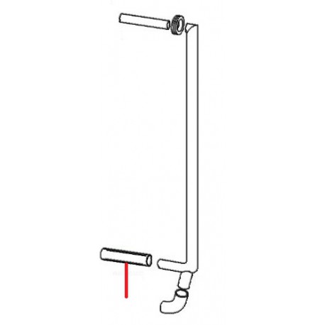 TUBE RACCORDEMENT INFERIEUR - HAQ763