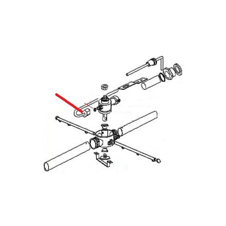 ECROU TUBE ALIMENTATION ORIGINE UNIVERBAR - HAQ33