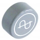 DRUCKKNOPF GRAU - TIQ61367