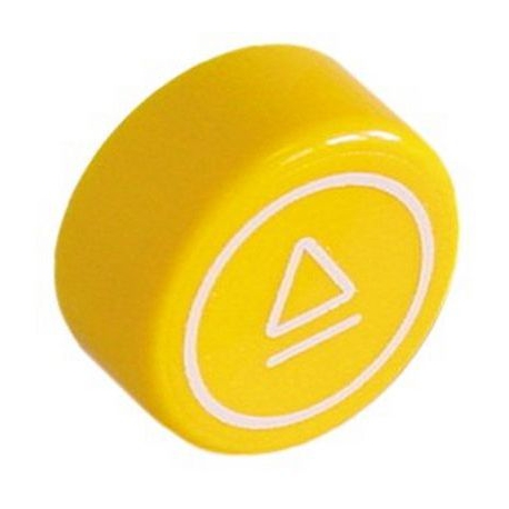 BOUTON JAUNE D23MM ORIGINE - TIQ61368