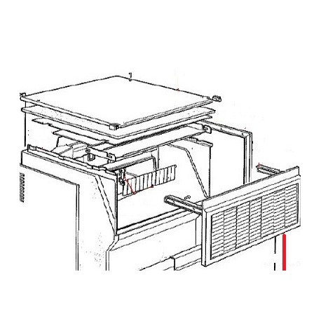 DOOR MACHINE WITH GLACON 40KG GENUINE SCODIF