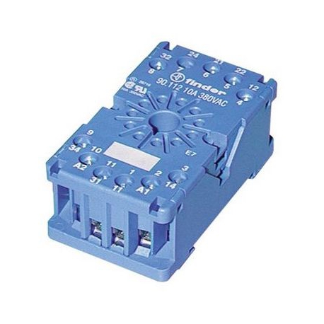 ZOCALO RELE 11 POLOS 230V - TIQ61308