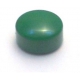 BUTTON GREEN GENUINE LAMBER