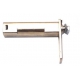 CHARNIERE DROITE GAUCHE TETE EN ETOILE L:95MM L:75MM '