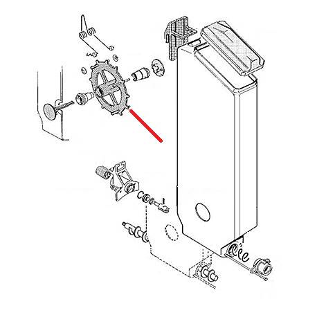 WHEEL AGITATRICE GENUINE