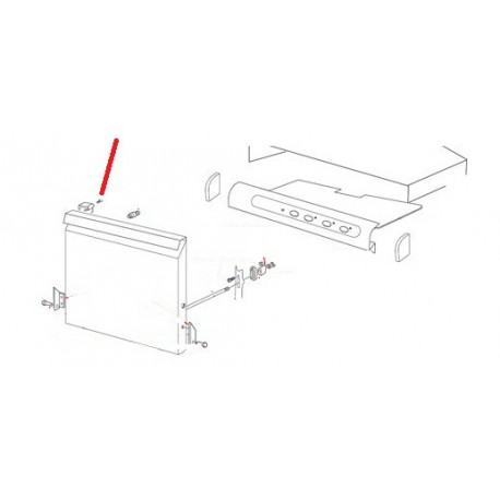 FISSARE MICRO INTERRUTTORE PORTA ORIGINE - RQ406