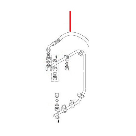 TUBE ALIMENTATION BRAS RINCAGE - ENQ073