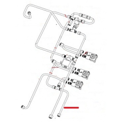 TUBE COUDE A VIDANGE 3GR/V ORIGINE SIMONELLI