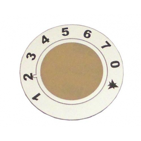 GREY DISK FOR GAS OVEN KNOB OVEN RANGE 800 NV ORIGINAL