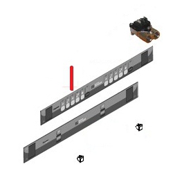 MEMBRANAS TECLADOS PRIMERO V 2GR ORIGEN SIMONELLI