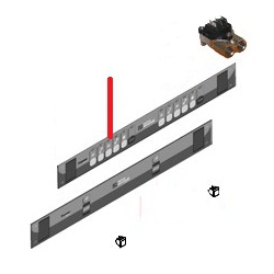 MEMBRANAS TECLADOS PRIMERO V 3GR ORIGEN SIMONELLI