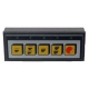 CLAVIER 5 TOUCHES JAUNES ORIGINE RANCILIO