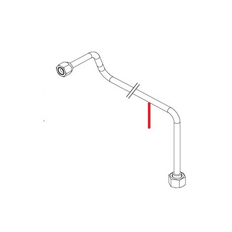 TUBE ALIM EAU AUTO 3/4 GR ORIGINE BFC - OSPQ08