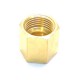 MUFFE 1/2 FF MIT STOP BRASS - IQ6909