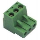 CONNETTORE VERDE PAS 5.08MM UNIVERSALE 3 POLI