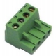 CONNETTORE VERDE PAS 5.08MM ARROTONDATO 4 POLI - IQ0682