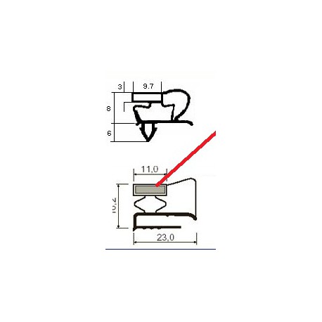 CADRE 405X305MM HORS TOUT - TIQ10979