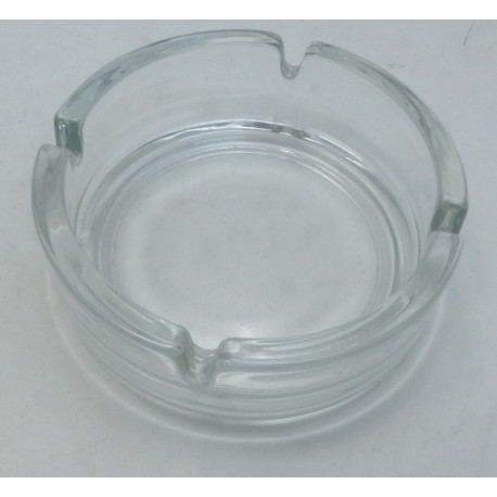 CENDRIER IN GLASS EMPILABLE Ã­107MM - RRI722