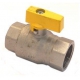 GAS TAP 1F SPHERICAL PLUG HANDLE 90MM - TIQ2210