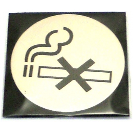 SIGN PLATE NO SMOKING Ã­7.5CM - RRI167