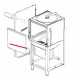 CHARNIERE PORTE NIGARA 271 ORIGINE ITW - RQ6678