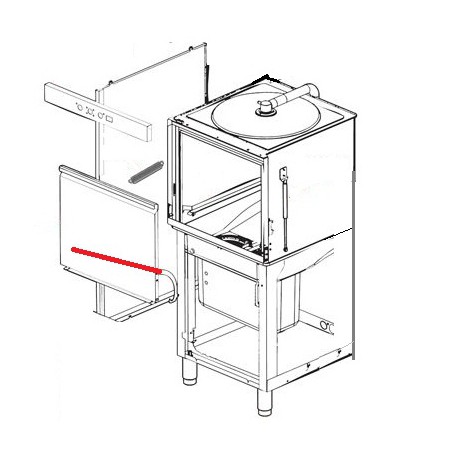 CHARNIERE PORTE NIGARA 271 ORIGINE ITW - RQ6678